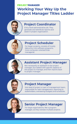 coordinator projectmanager ladder responsibilities