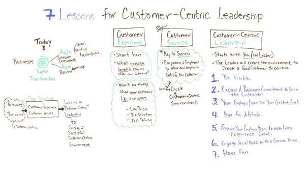 tips on leading a customer-centric work environment 