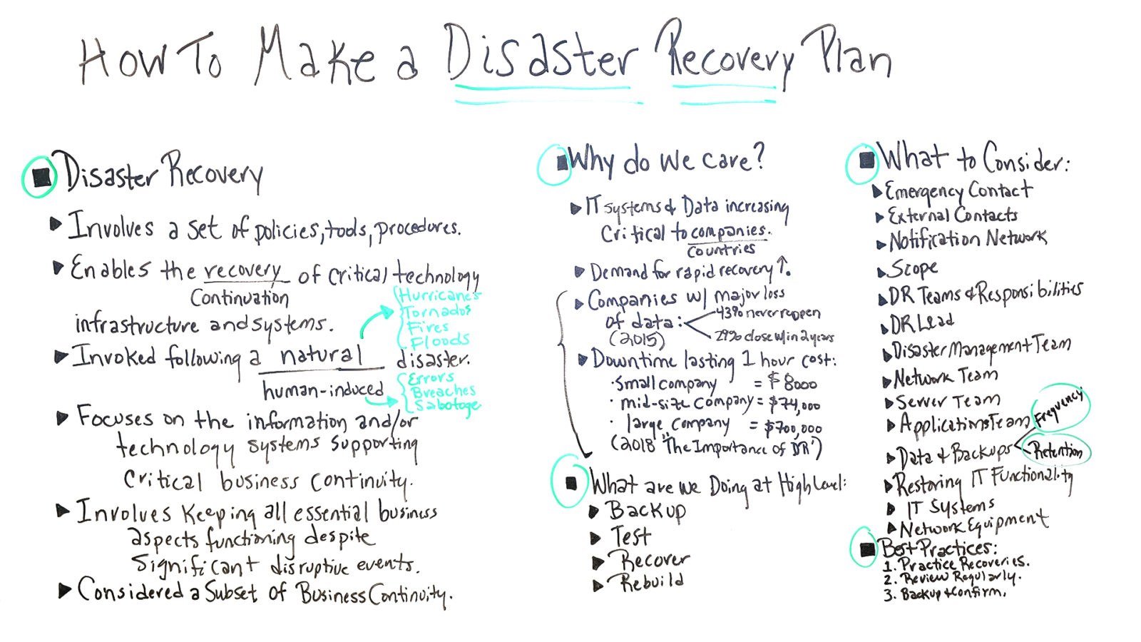 How to Make a Disaster Recovery Plan - ProjectManager.com