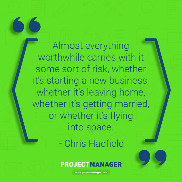 Chris Hadfield business quote