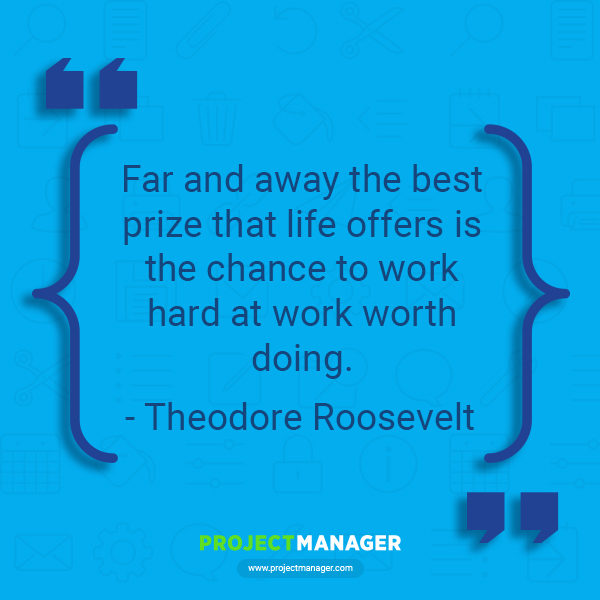 Theodore roosevelt business quote
