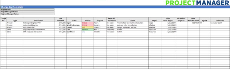 20 Must-Have Project Management Excel Templates and Spreadsheets