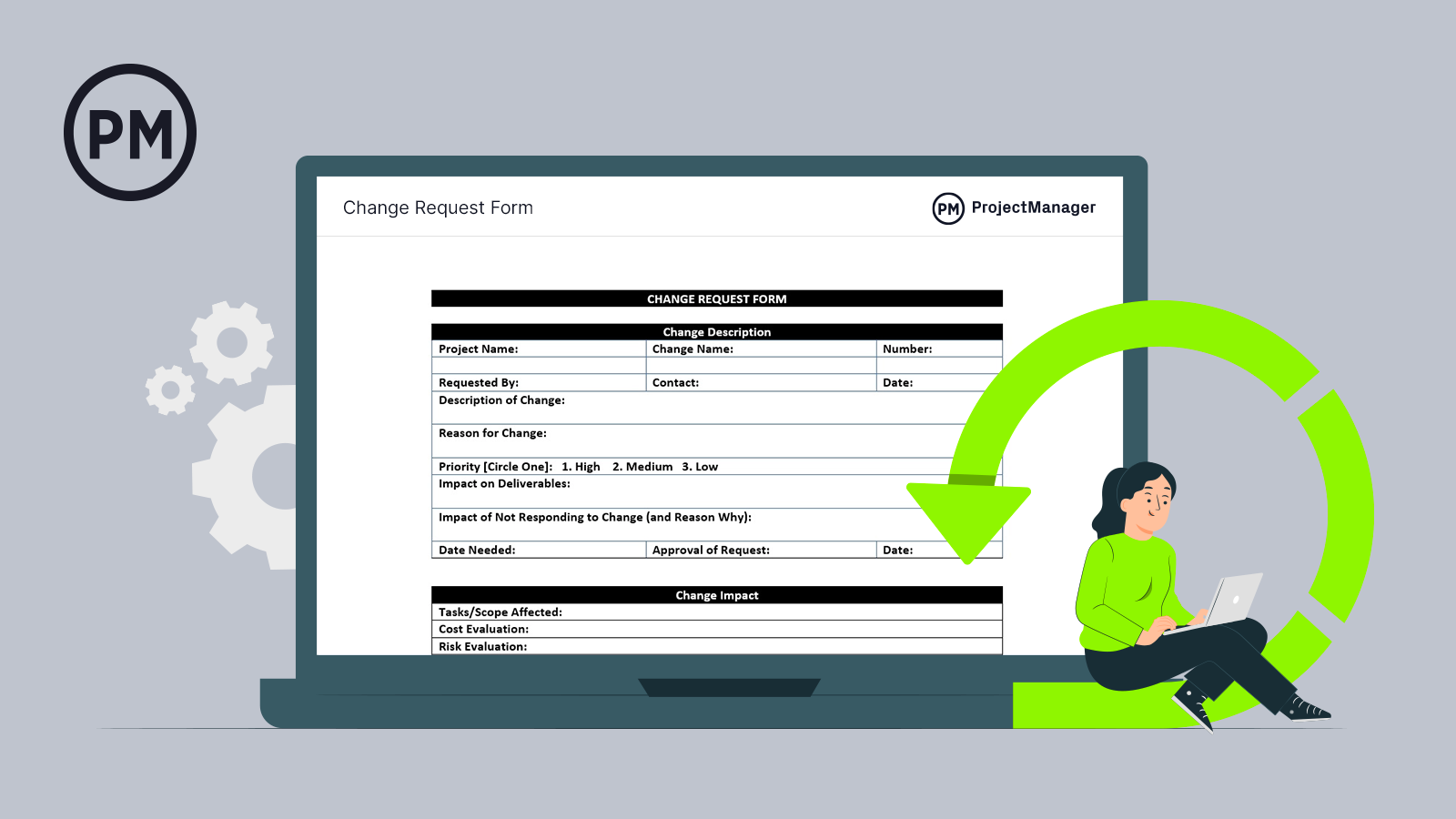 Change Request Form (Free Word Template) - ProjectManager