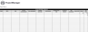 IT Risk Assessment Template - Free Excel Download - ProjectManager