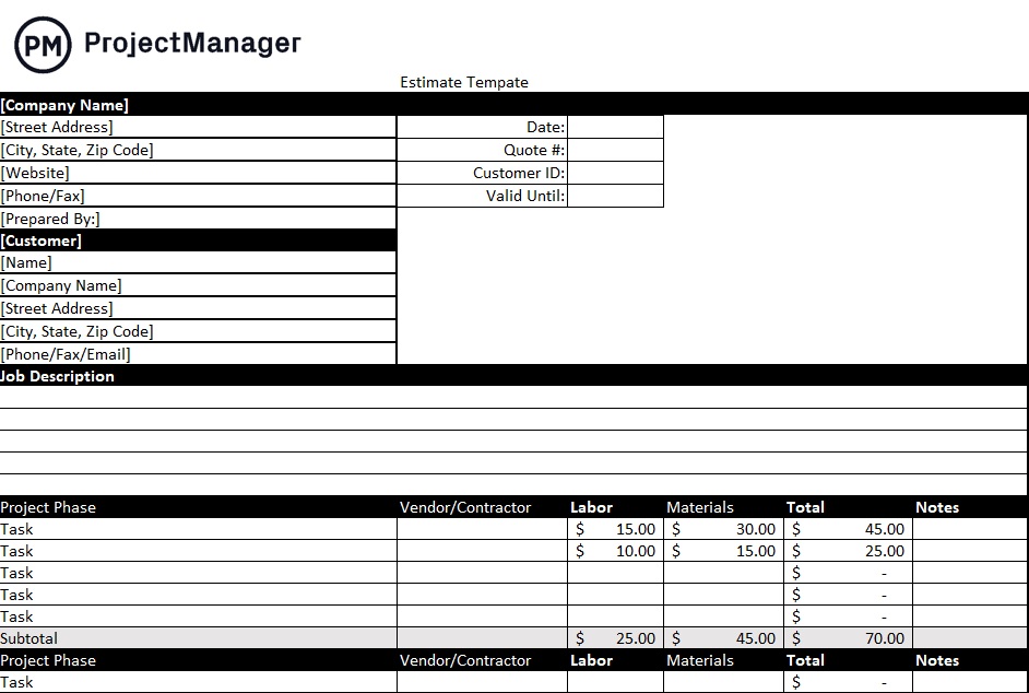 project-cost-estimate-template-project-management-template