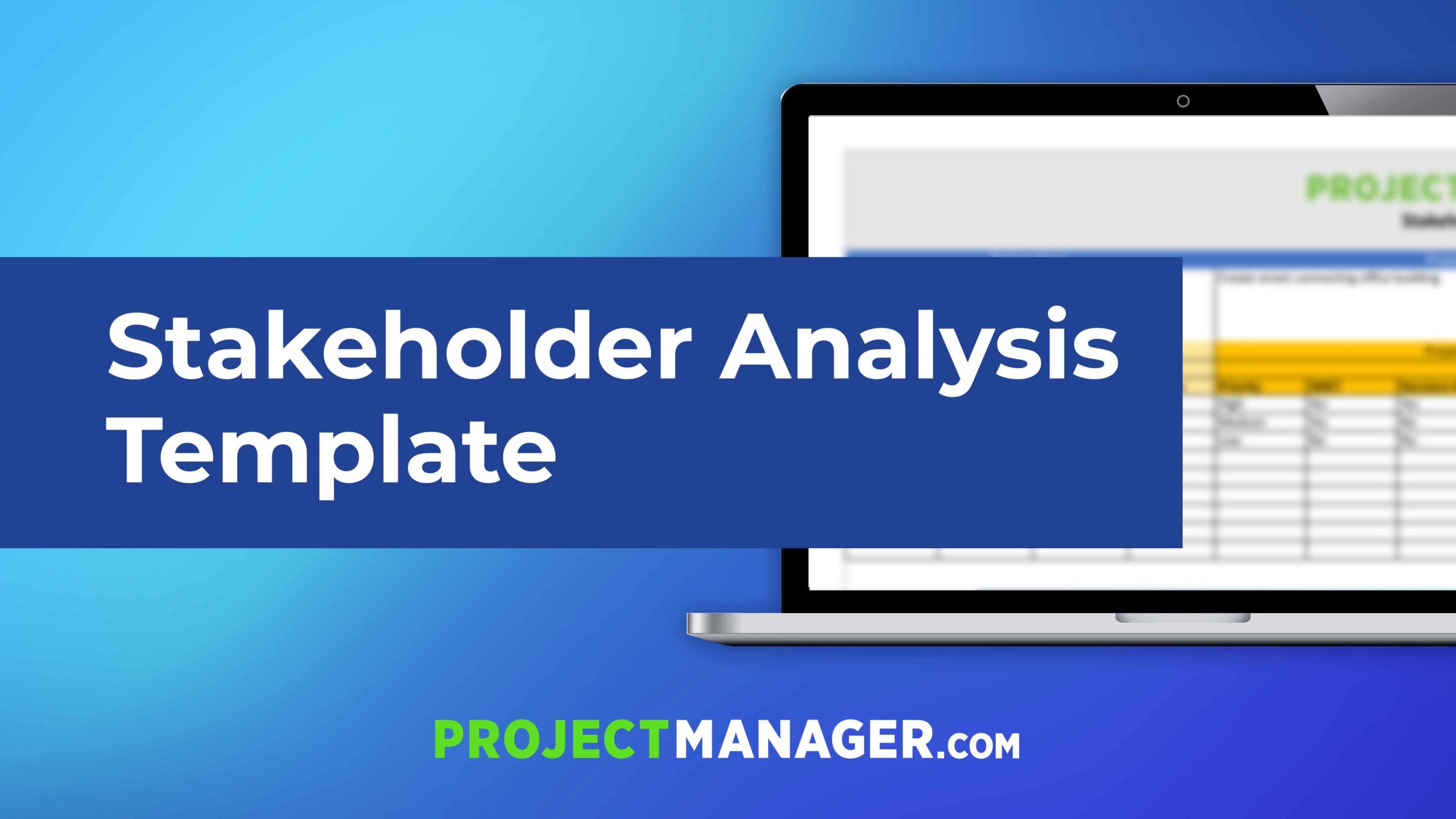 Stakeholder Analysis Template for Excel (Free Download)