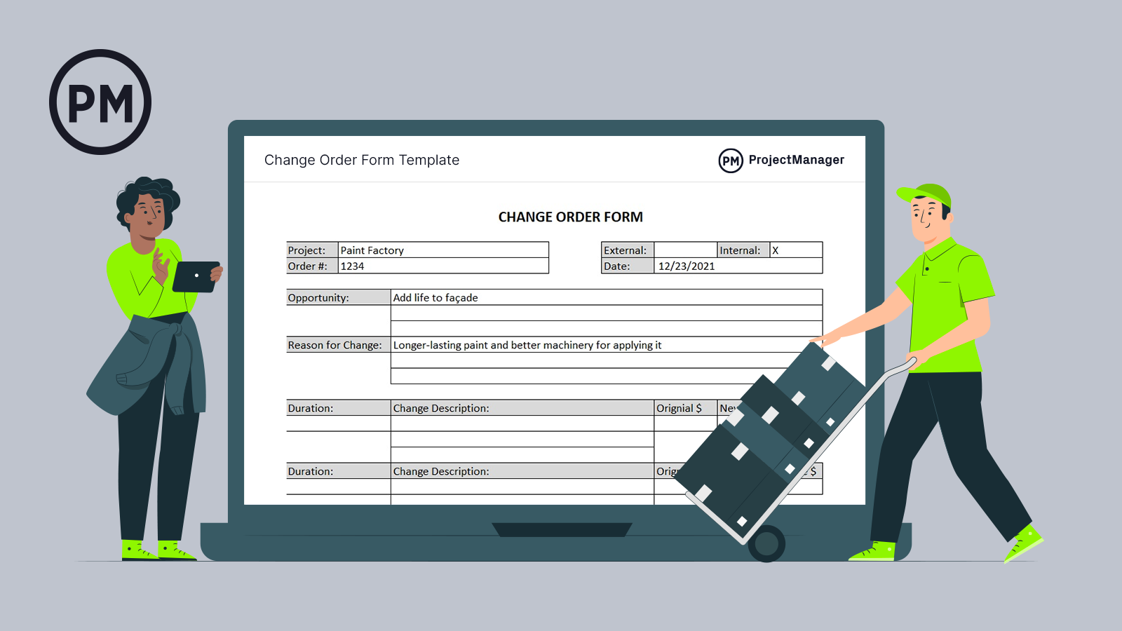 order form template excel