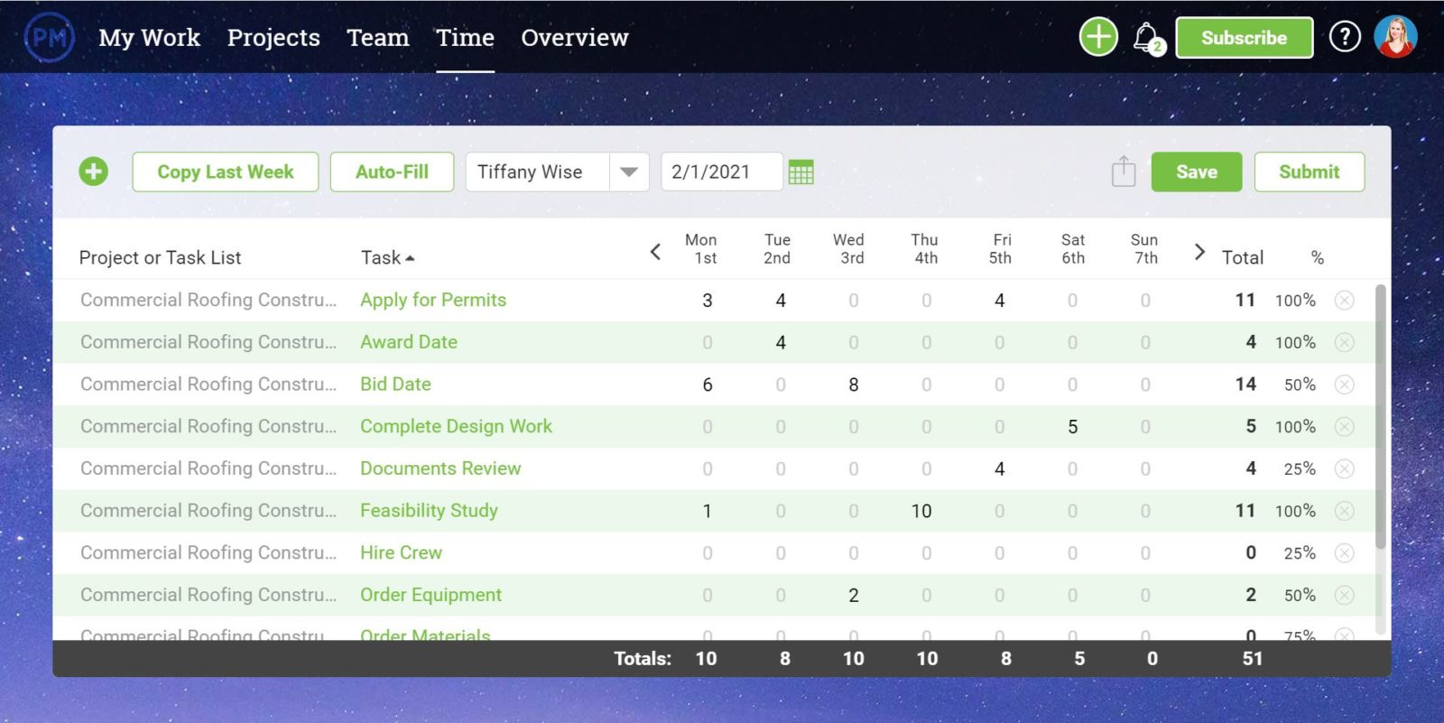 residential construction scheduling software