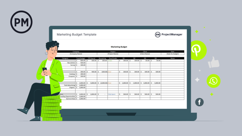 Marketing Budget Template for Excel (Free Download)