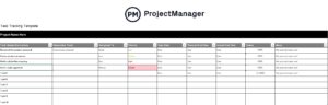 Project Task Tracker Excel Template - Free Download