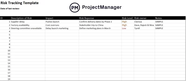 project controls assignment