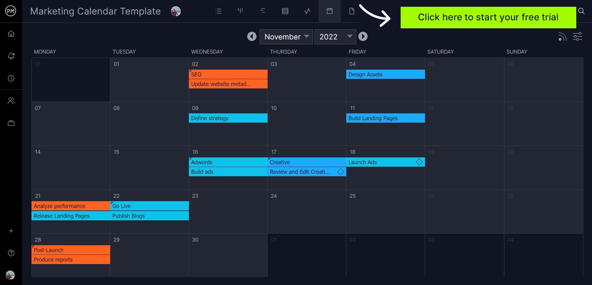 A Quick Guide To Marketing Calendars Template Included LaptrinhX