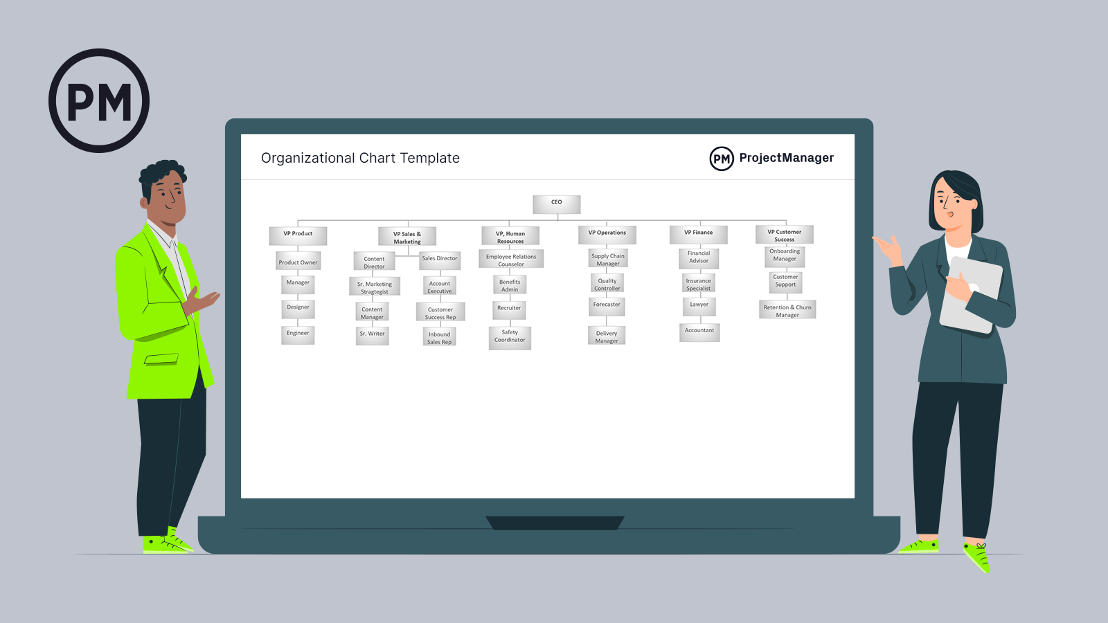 microsoft templates organizational chart