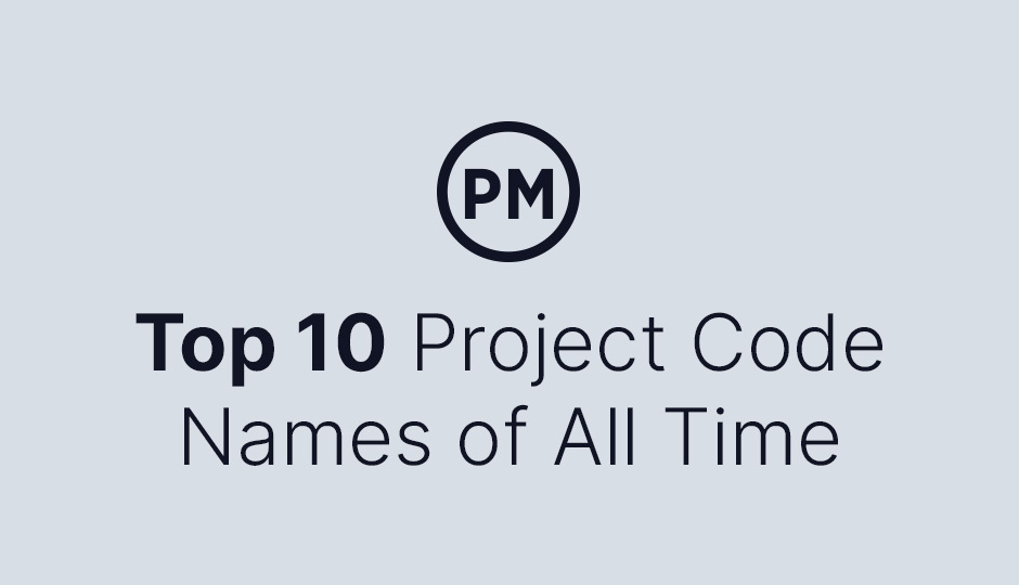 How To Choose A Project Name Tips 10 Project Code Names