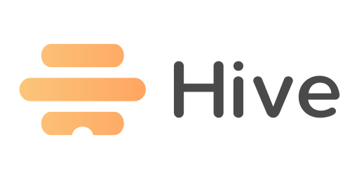 Hive logo, a project management software