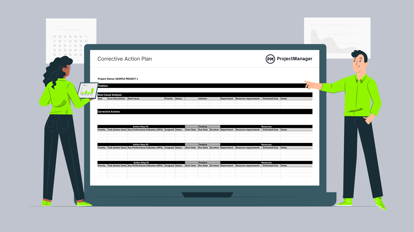 Corrective action plan template