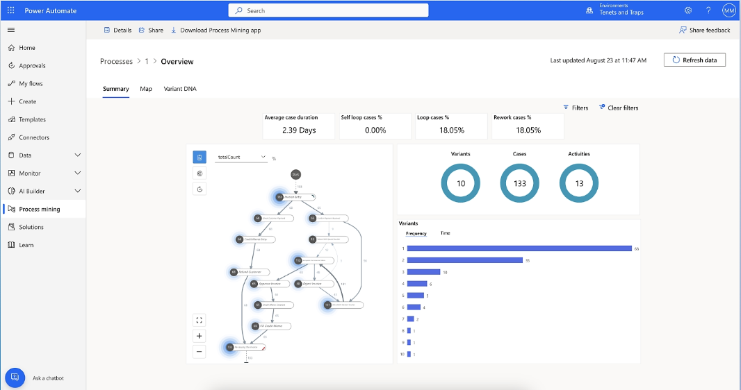 Microsoft Power Automate screenshot