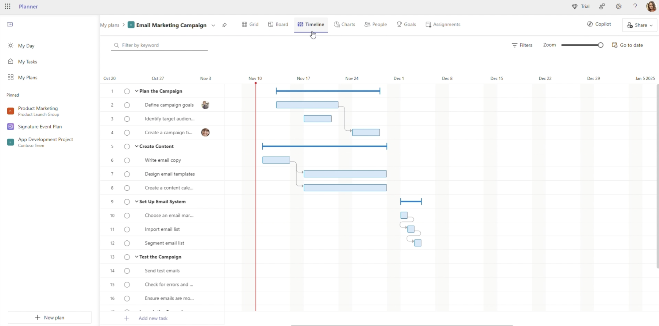 Microsoft Planner, Microsoft Project Management Software