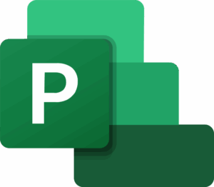 Microsoft Project logo, one of the best construction project management software