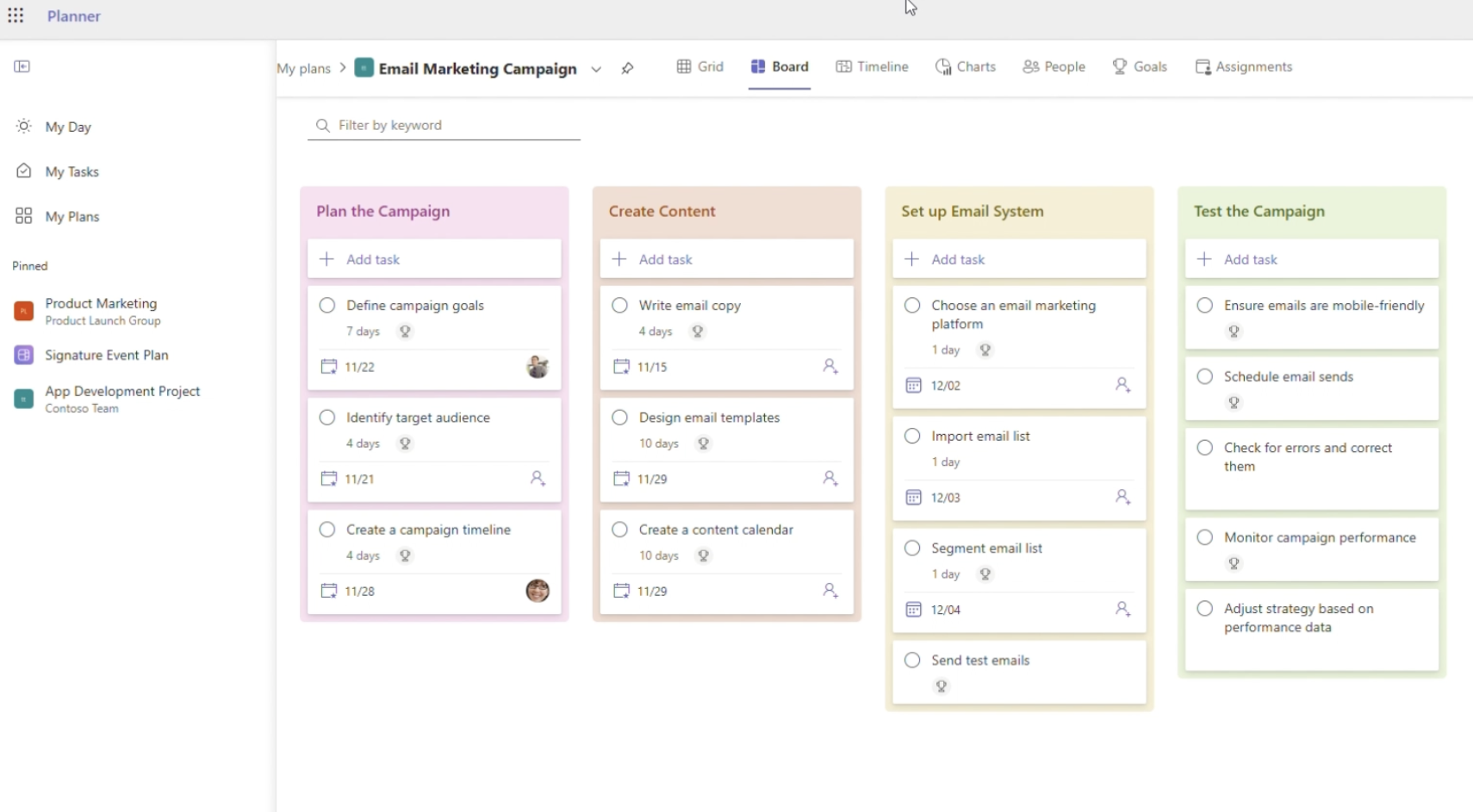 Microsoft Planner, Best Microsoft Project alternative for Microsoft fans